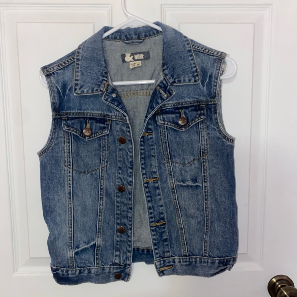 & Now Children’s Denim Vest